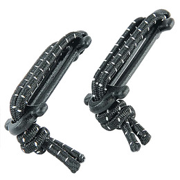 Пряжка універсальна Tatonka Webbing Roller 2 шт. Black