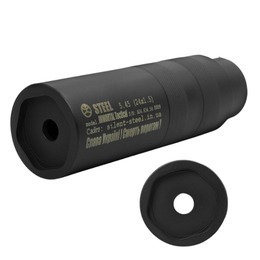 Саундмодератор STEEL Immortal Tactical 5.45 24*1.5 long. Фото 5