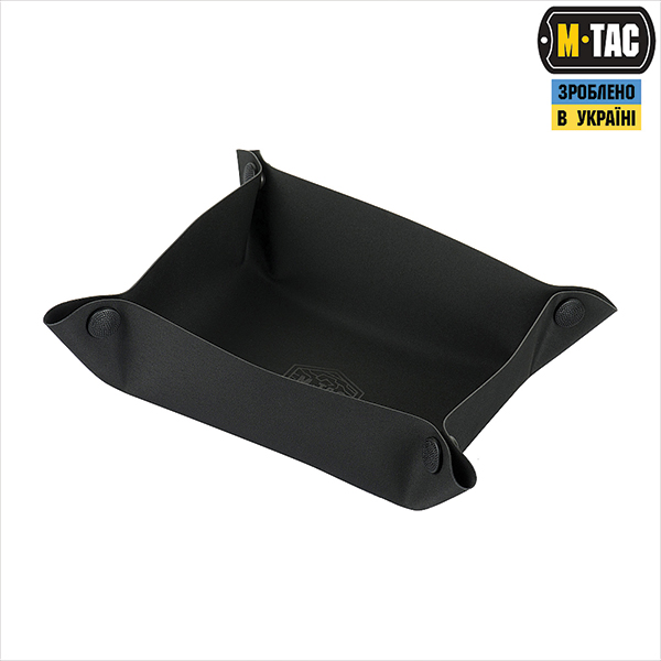 M-Tac лоток для обслуговування зброї в польових умовах 24х24 см Black. Фото 2