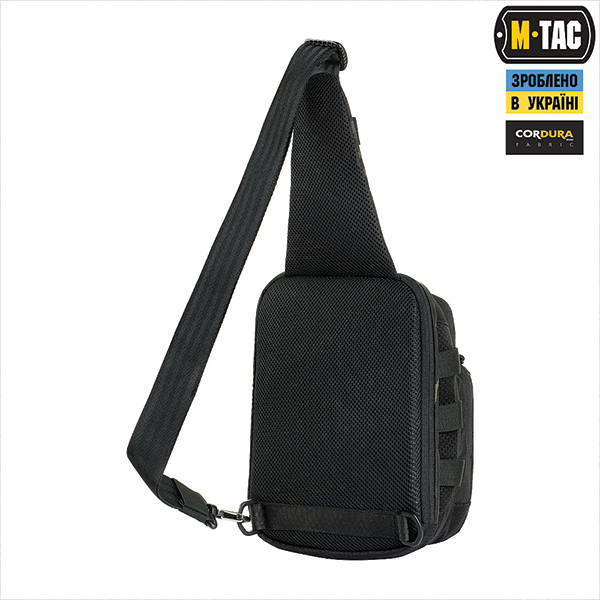 M-Tac сумка Cross Bag Slim Elite Hex Multicam Black/Black. Фото 2
