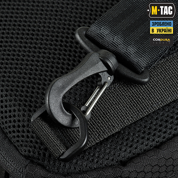 M-Tac сумка Cross Bag Slim Elite Hex Multicam Black/Black. Фото 4