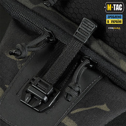M-Tac сумка Cross Bag Slim Elite Hex Multicam Black/Black. Фото 7