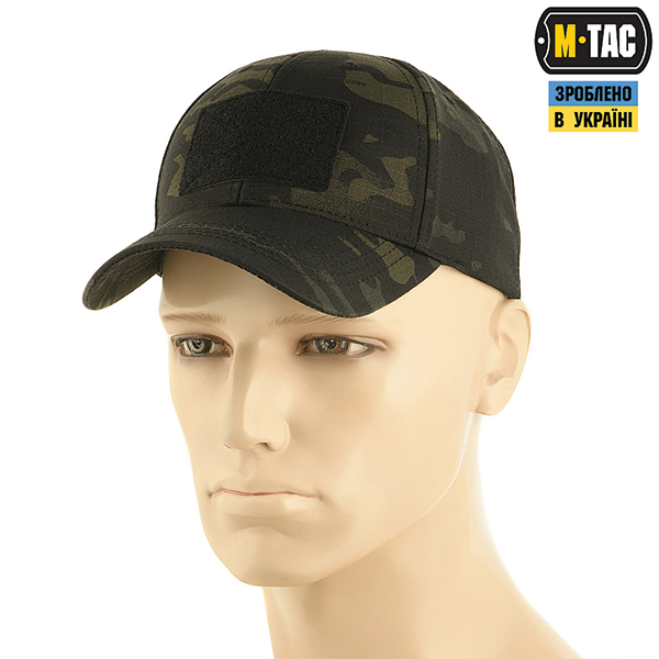 M-Tac бейсболка тактична Multicam Black