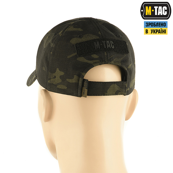 M-Tac бейсболка тактична Multicam Black. Фото 3
