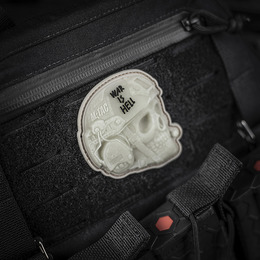 M-Tac нашивка War is Hell 3D PVC GID. Фото 4
