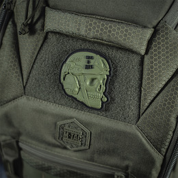 M-Tac нашивка War is Hell 3D PVC Olive. Фото 7