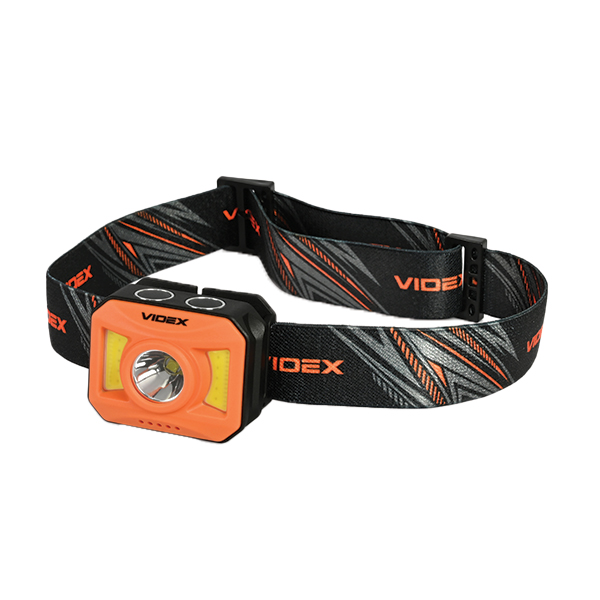 Налобний світлодіодний ліхтарик VIDEX VLF-H085-OR 400Lm 5000K