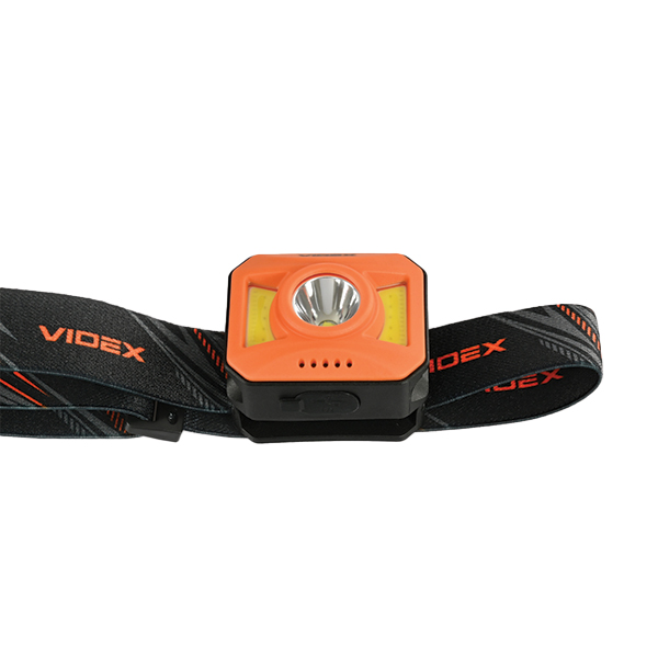 Налобний світлодіодний ліхтарик VIDEX VLF-H085-OR 400Lm 5000K. Фото 3