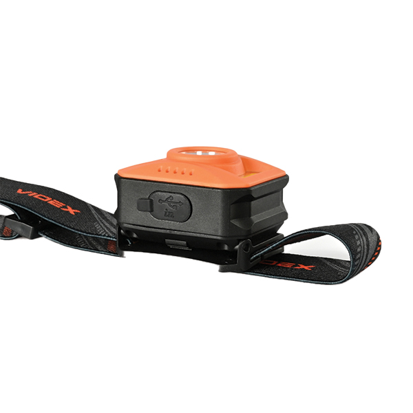 Налобний світлодіодний ліхтарик VIDEX VLF-H085-OR 400Lm 5000K. Фото 6