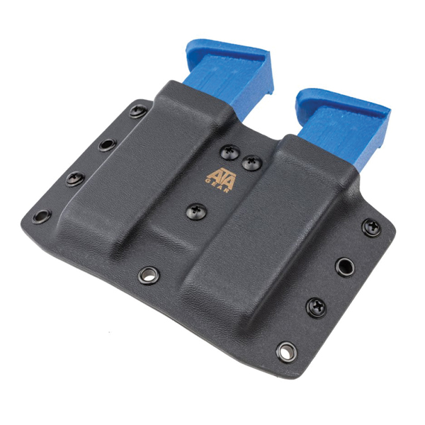 Паучер ATA Gear Double Pouch ver.2 Grand Power 910/ Flarm GP T910 Black. Фото 2