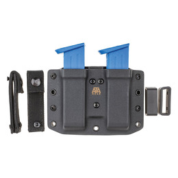 Паучер ATA Gear Double Pouch ver.2 Grand Power 910/ Flarm GP T910 Black. Фото 5