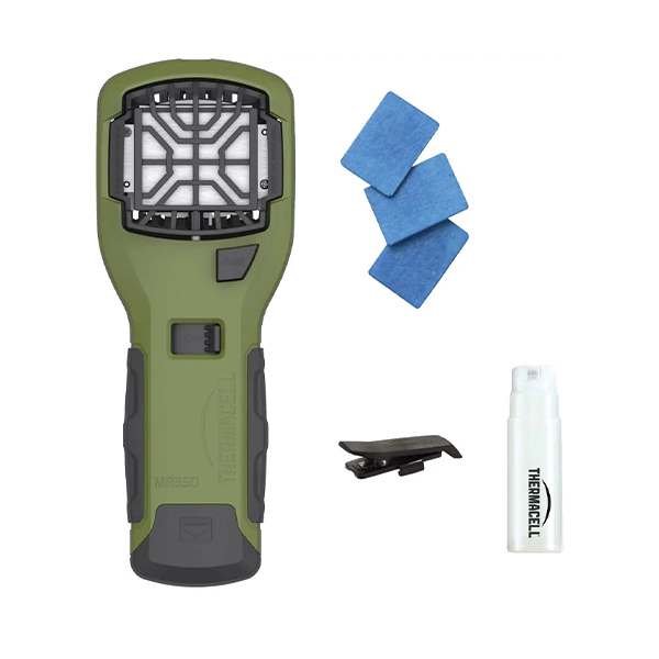 Пристрій від комарів Thermacell MR-350 Portable Mosquito Repeller Olive. Фото 4