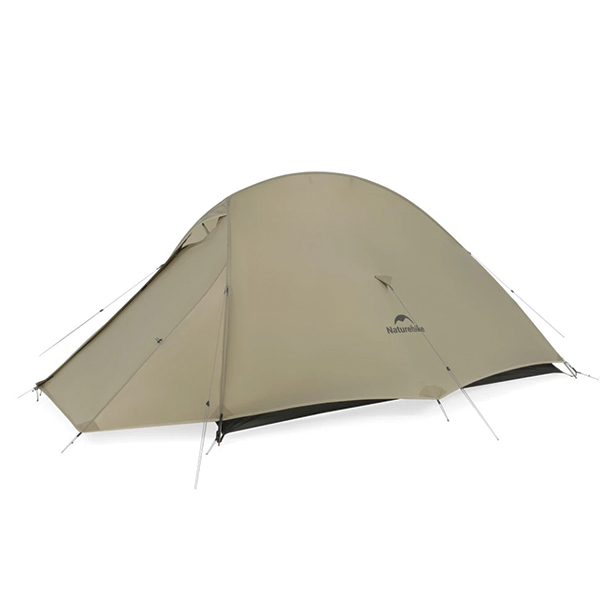 Намет надлегкий двомісний з футпринтом Naturehike Cloud Up Pro CNK2350WS020, 20D, світлий сірий