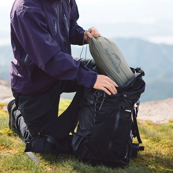 Намет надлегкий двомісний з футпринтом Naturehike Cloud Up Pro CNK2350WS020, 20D, світлий сірий. Фото 9
