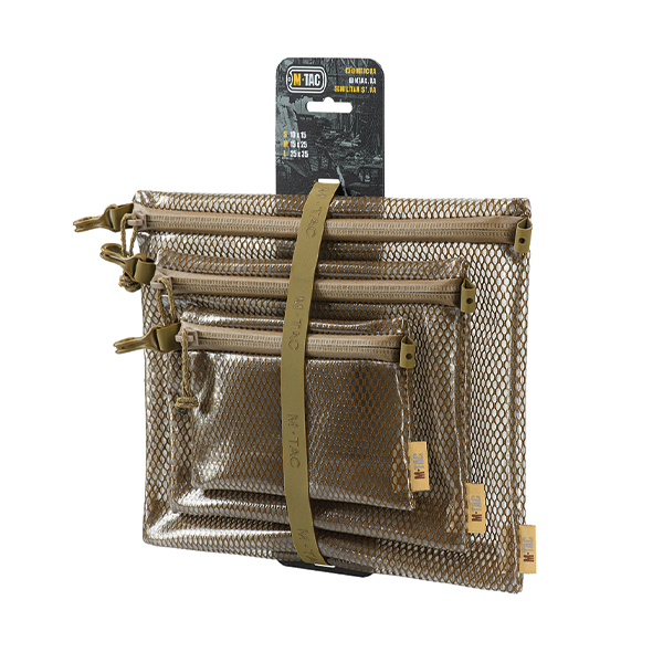 M-Tac комплект органайзерів Zip Pocket Set Elite Coyote