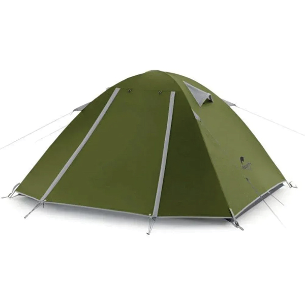 Намет чотиримісний Naturehike P-Series NH18Z044-P, 210T65D, хакі
