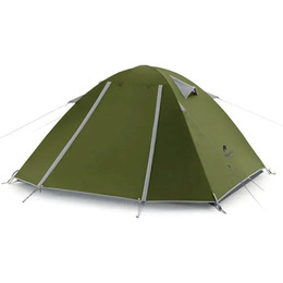 Намет чотиримісний Naturehike P-Series NH18Z044-P, 210T65D, хакі