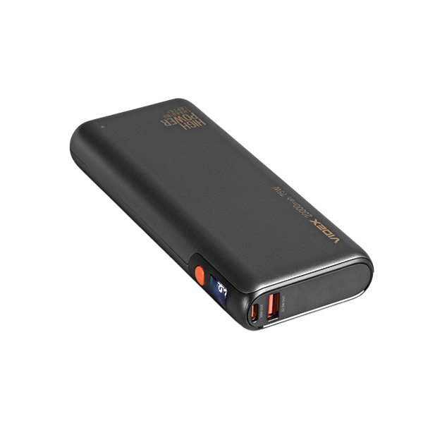 Повербанк 20000mAh Videx VPB-202C 75W Black. Фото 6