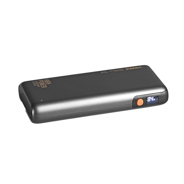 Повербанк 20000mAh Videx VPB-202C 75W Black. Фото 4