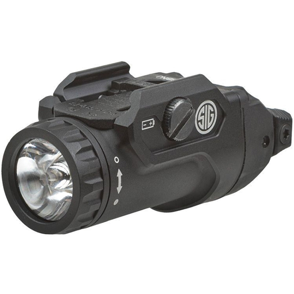 Підствольний ліхтар Sig Optics FOXTROT2R, RECHARGEABLE, White Light, 700 Lumens, Black. Фото 2