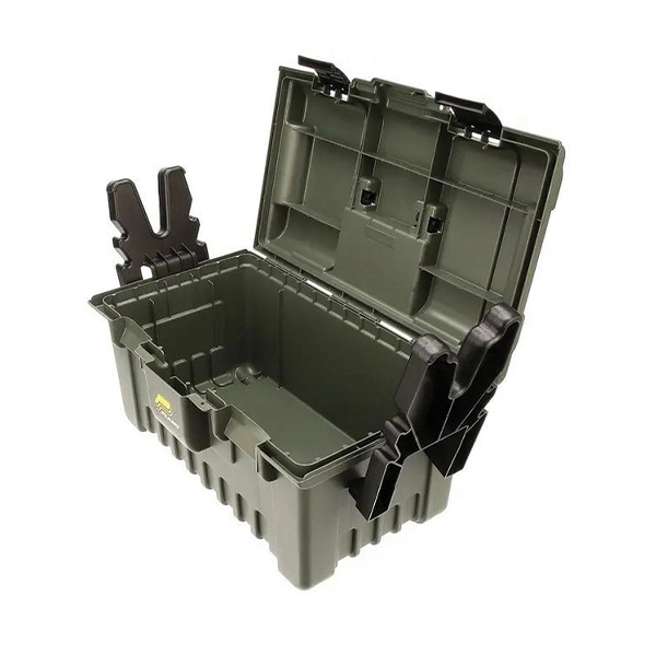 Ящик Plano Shooters Case XL, з підставкою для зброї Green