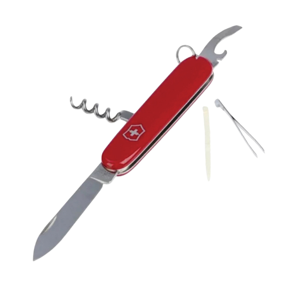 Ніж Victorinox Swiss Army Waiter червоний. Фото 4