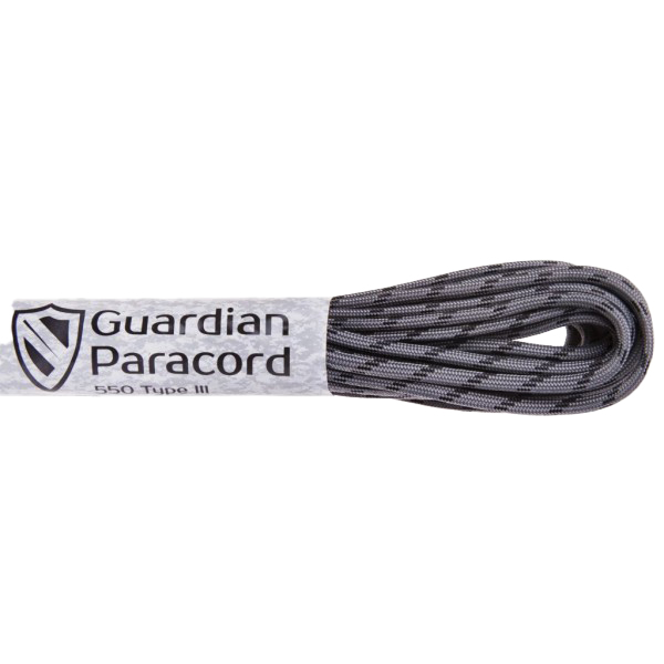 Guardian Paracord 550 Тype III Black on Grey 10 м. Фото 2