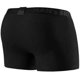 Чоловічі анатомічні боксери Intimate 2.1 Black Series, чорний. Фото 2