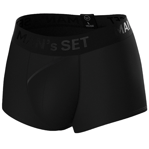 Чоловічі анатомічні спортивні боксери Anatomic Sport 2.0 Cooltech Black Series, чорний