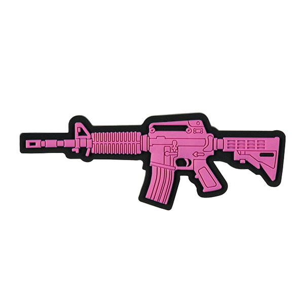 M-Tac нашивка M4A1 3D PVC Pink