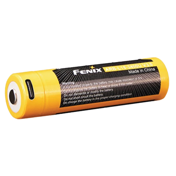 Акумулятор 18650 Fenix (3400 mAh) Type-C V3.0. Фото 5