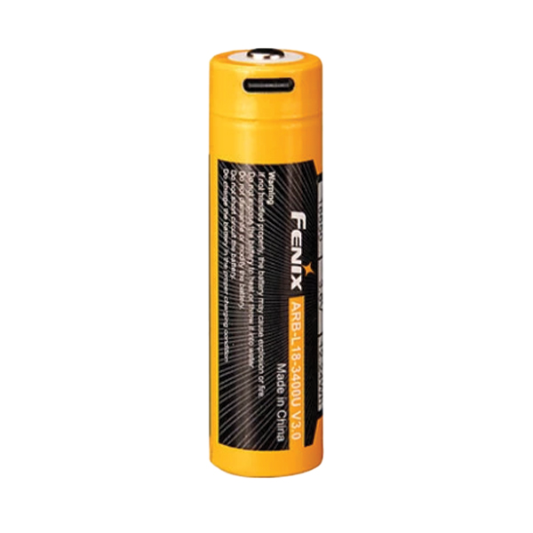 Акумулятор 18650 Fenix (3400 mAh) Type-C V3.0. Фото 2
