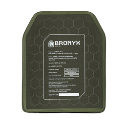 Бронепластина BRONYX M Клас захисту 6 SIC. Фото 2