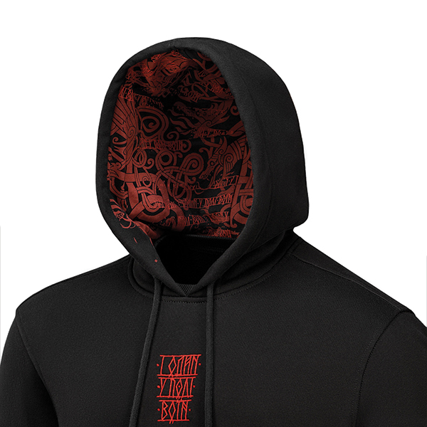 M-Tac кофта Hoodie Один в полі воїн Hard Black. Фото 7