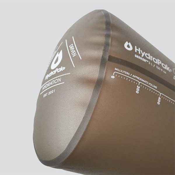 М'яка пляшка HydraPak Seeker 3L Ultra-Light Water Storage Grey. Фото 7