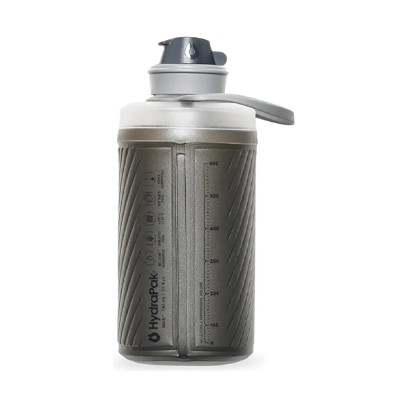 М'яка пляшка HydraPak Flux 750ml Grey. Фото 2