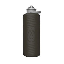 М'яка пляшка HydraPak Flux 1L Ultra-Light Reusable Bottle Grey