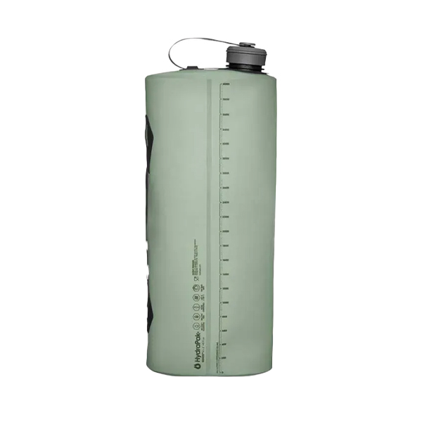 М'яка пляшка HydraPak Seeker 4L Ultra-Light Water Storage Green. Фото 2
