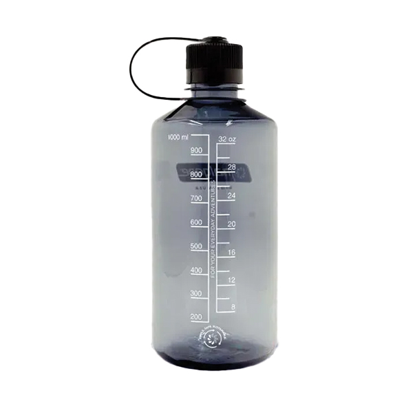 Пляшка для води Nalgene Narrow Mouth Sustain Water Bottle Grey 0.95L. Фото 2