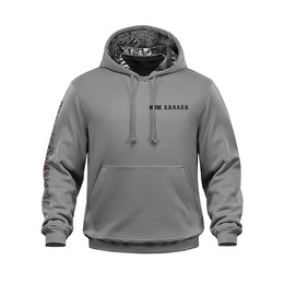 M-Tac кофта Hoodie My Home is my Castle Light Hard Grey. Фото 3
