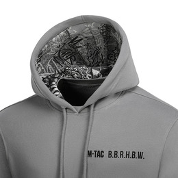 M-Tac кофта Hoodie My Home is my Castle Light Hard Grey. Фото 6
