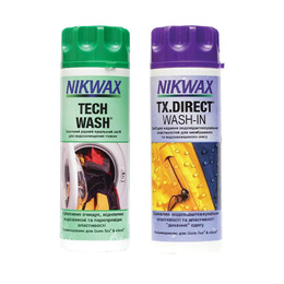 Набір Nikwax Twin Pack - Tech Wash 300ml + TX Direct 300ml