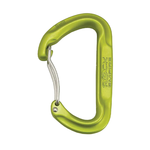 Карабін Rock Empire Carabiner Swift Bent Lime