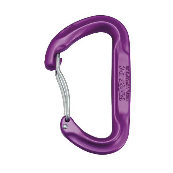 Карабін Rock Empire Carabiner Swift Bent Purple