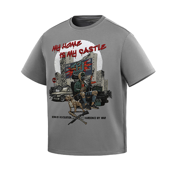 M-Tac футболка My Home is my Castle Light Grey