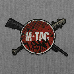 M-Tac футболка My Home is my Castle Light Grey. Фото 9