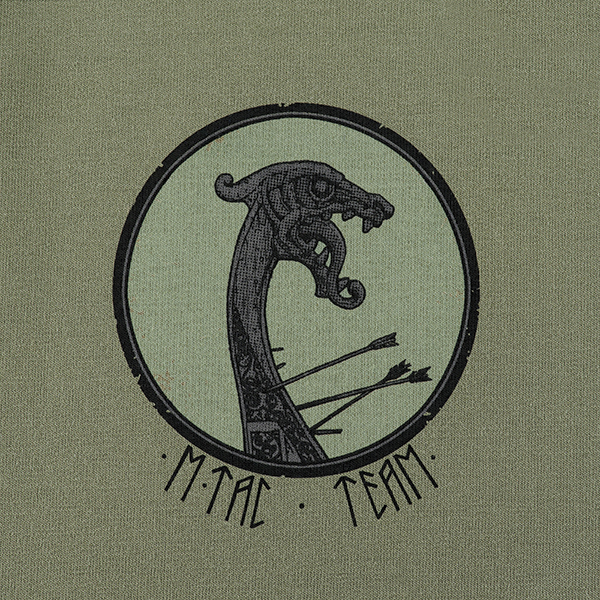 M-Tac кофта Hoodie Дракар Light Olive. Фото 9