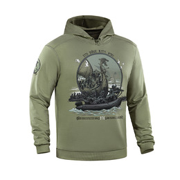 M-Tac кофта Hoodie Дракар Light Olive. Фото 3