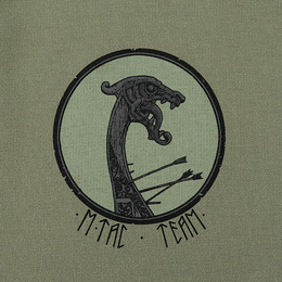 M-Tac кофта Hoodie Дракар Light Olive. Фото 9