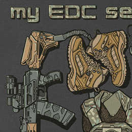 M-Tac футболка My EDC Dark Grey. Фото 7